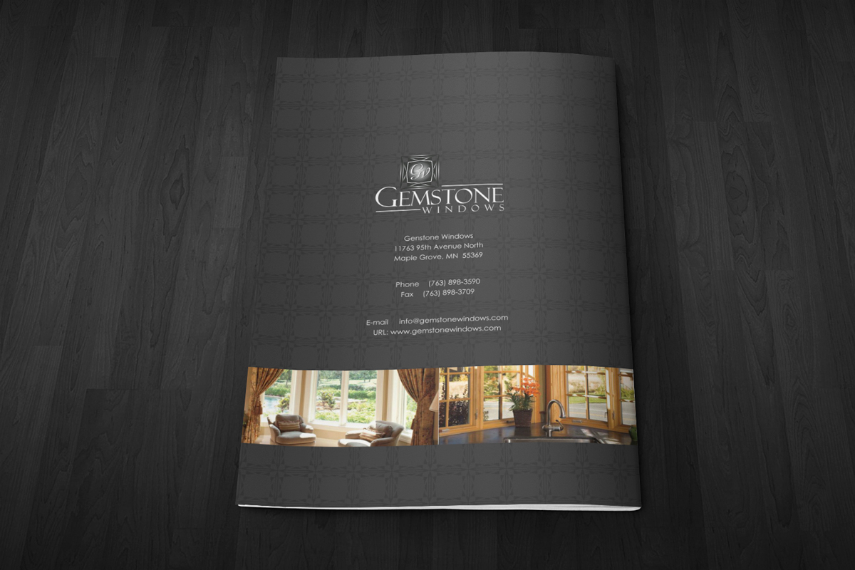 Broschüren-Design von Deip designs für GEMSTONE WINDOWS | Design #3579329