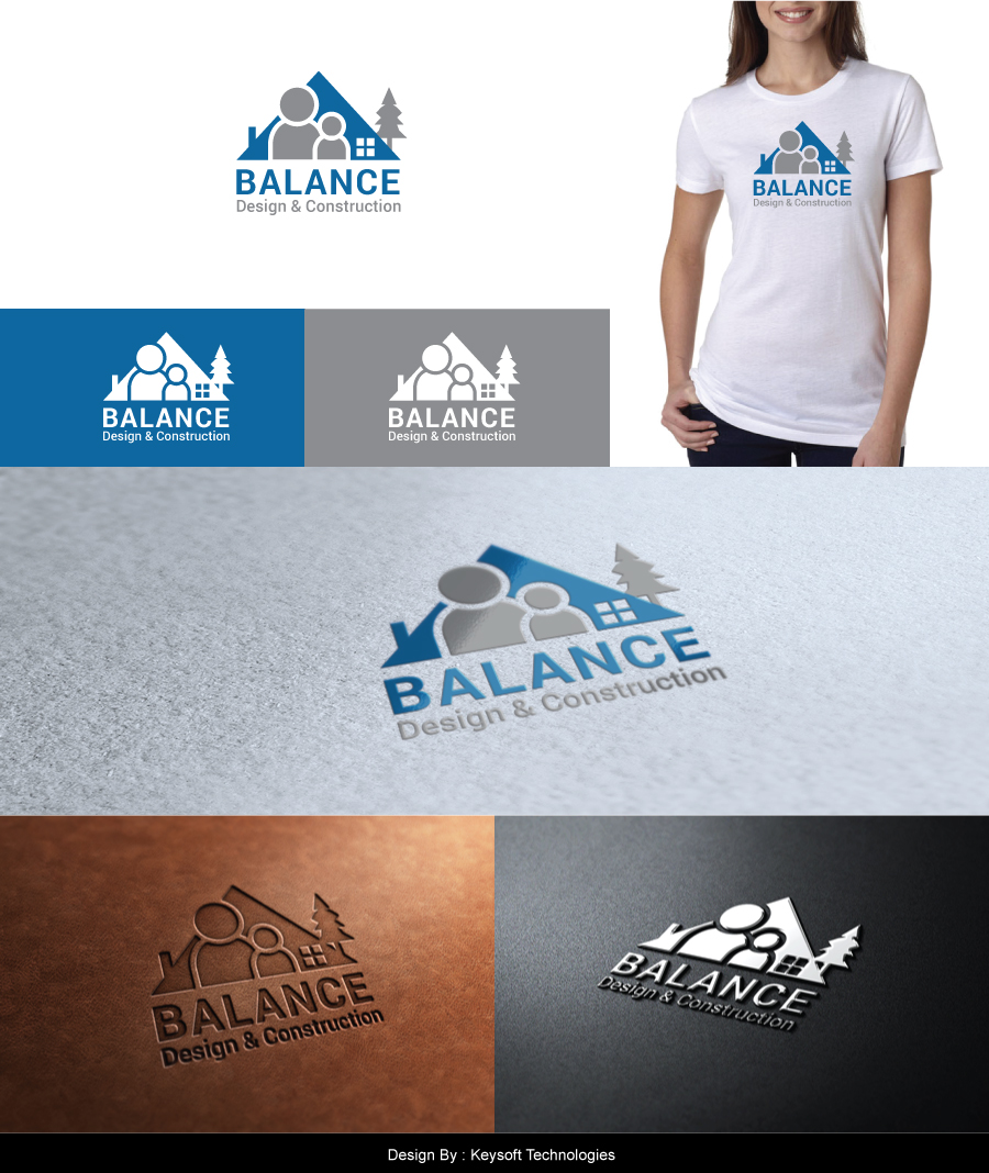 Diseño de Logo por Keysoft para Balance Design & Construction Pty Ltd | Diseño #3550910