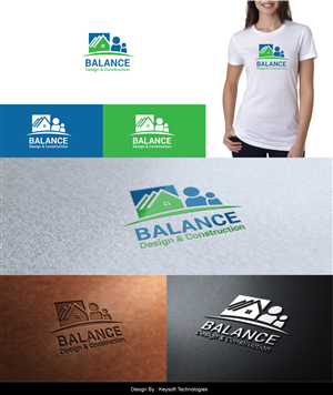 Logo Design by Keysoft for Balance Design & Construction Pty Ltd | Design: #3573510