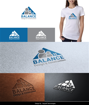 Logo Design by Keysoft for Balance Design & Construction Pty Ltd | Design: #3573530