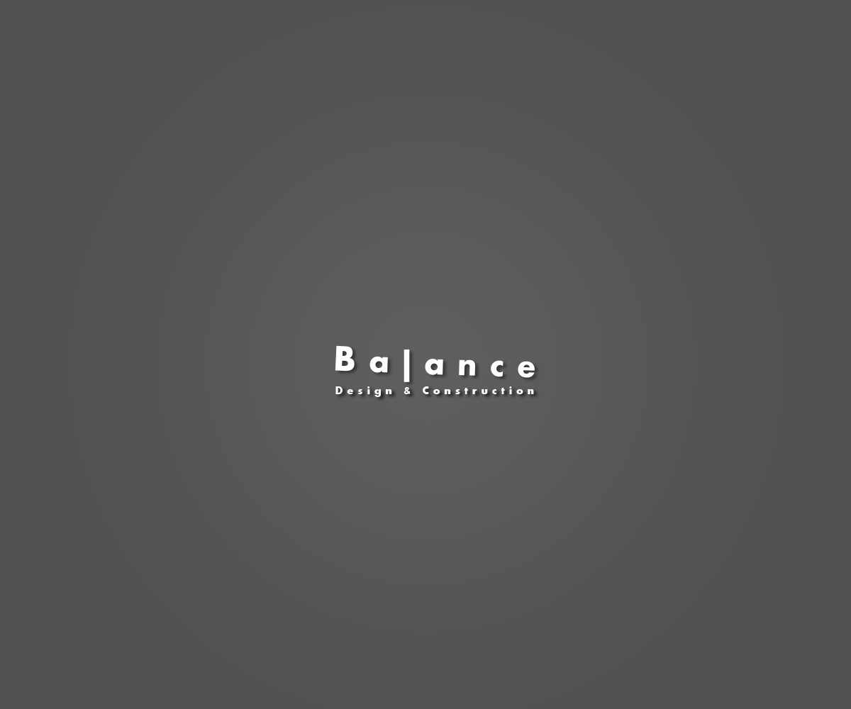 Logo Design by Natan for Balance Design & Construction Pty Ltd | Design #3563860