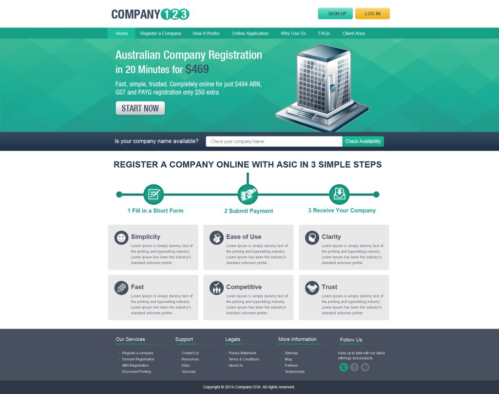 Web Design by Infobliz Technologies for this project | Design #3561620