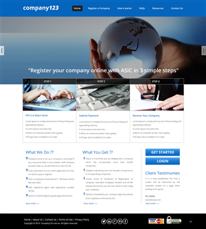 Web Design by pb for this project | Design: #3561772