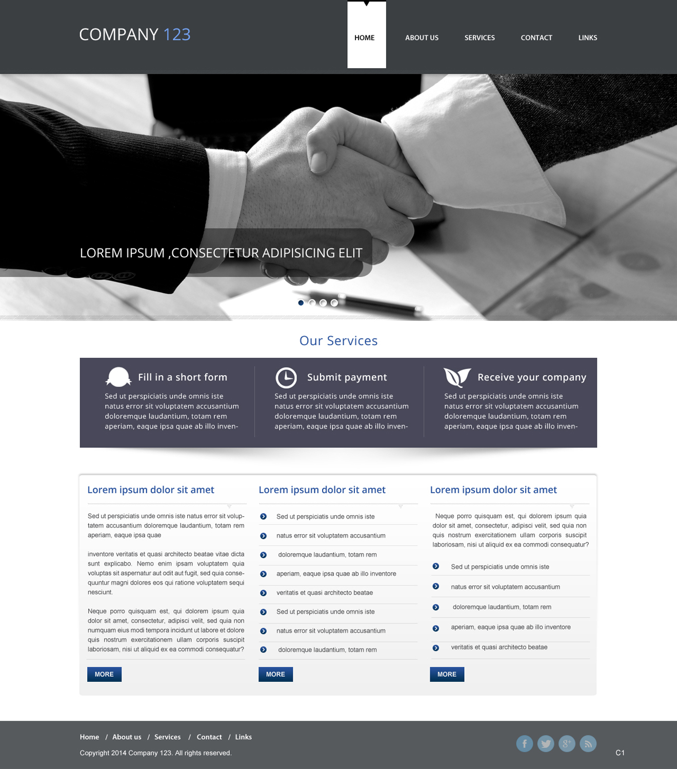Web Design by pb for this project | Design #3561780