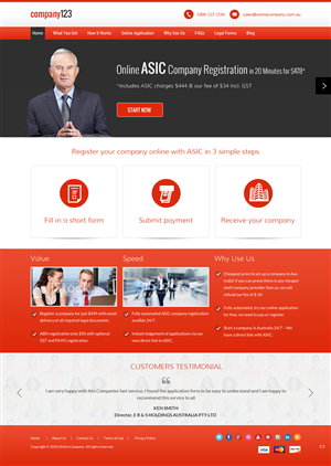 Web Design by pb for this project | Design: #3561783