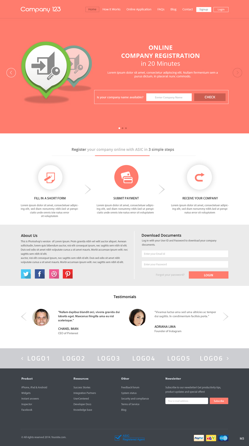 Web Design by pb for this project | Design #3561797