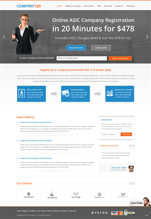 Web Design by pb for this project | Design: #3561801