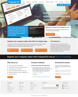 Web-Design von ESolz Technologies für dieses Projekt | Design #3557940