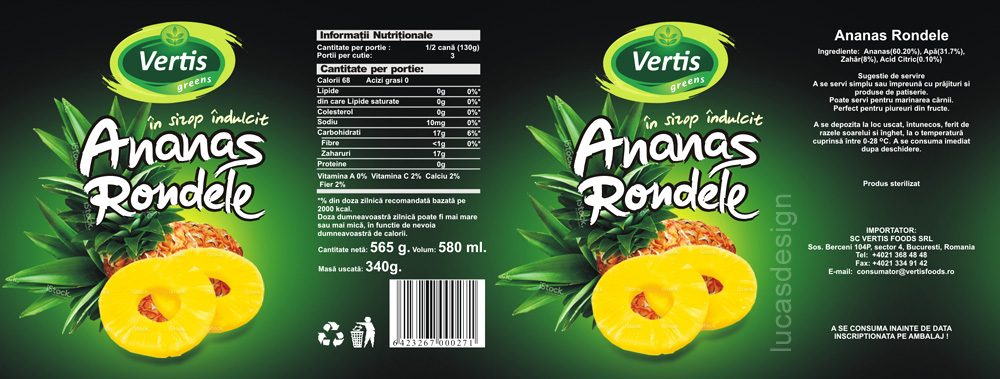 Packaging Design by lucasdesign for Vertis Foods RO5221452 | Design #3589896