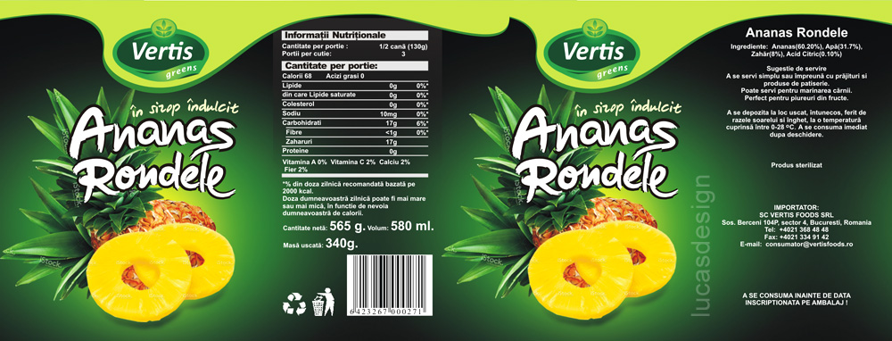 Packaging Design by lucasdesign for Vertis Foods RO5221452 | Design #3591338