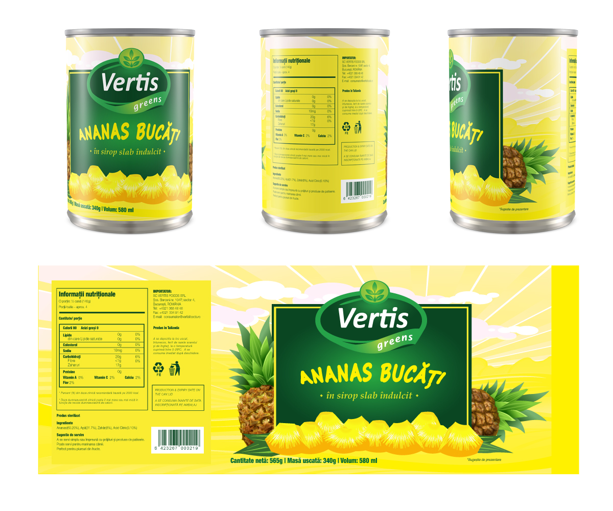 Packaging Design by webytes for Vertis Foods RO5221452 | Design #3566963