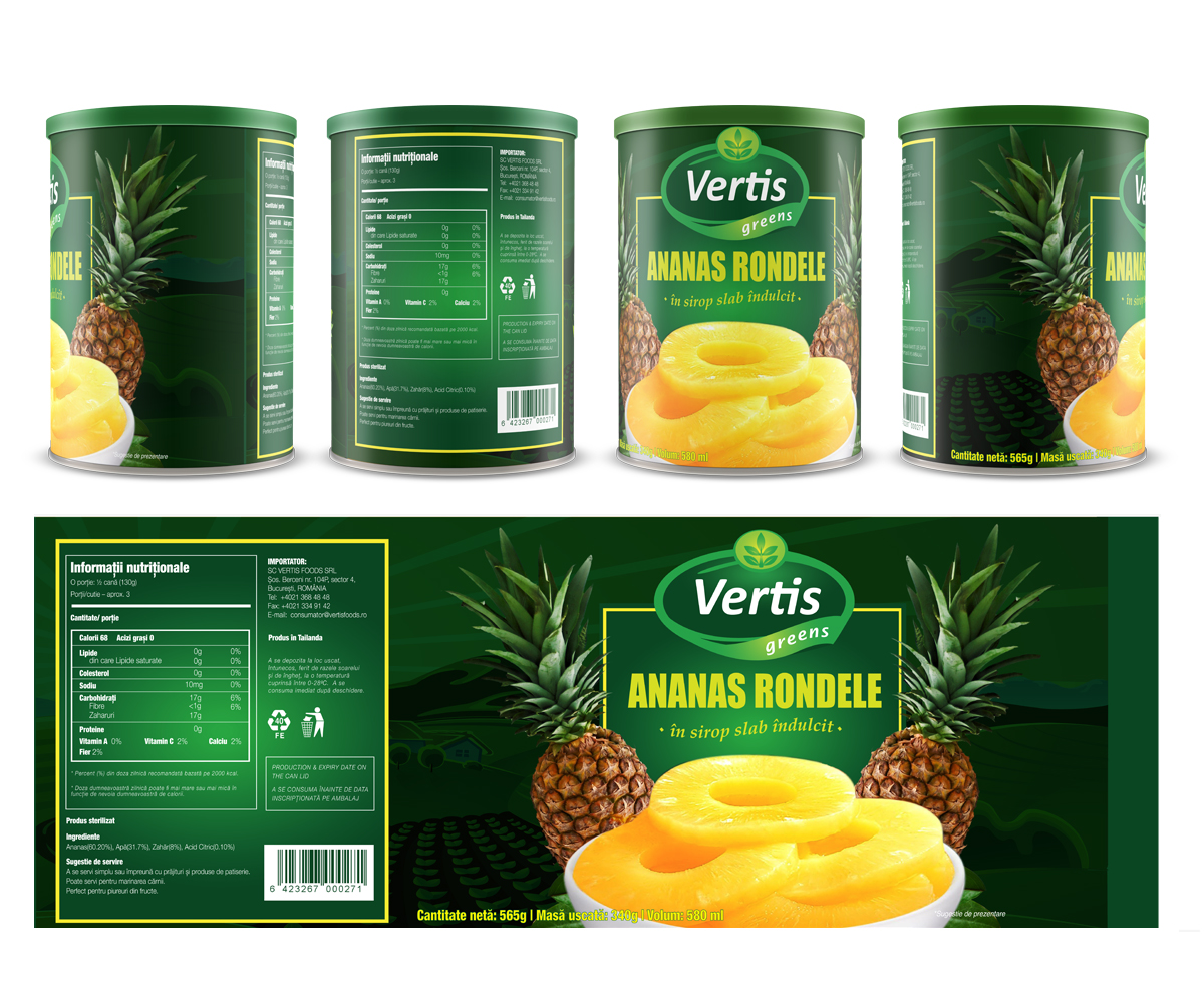Packaging Design by webytes for Vertis Foods RO5221452 | Design #3601398