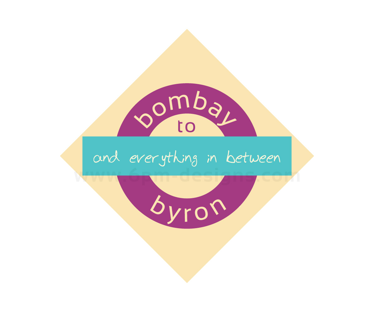 Diseño de Logo por 6pm Designs para Bombay to Byron Pty Ltd | Diseño #3575714
