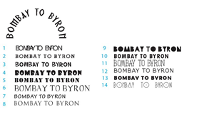 Diseño de Logo por p_k para Bombay to Byron Pty Ltd | Diseño: #3579342