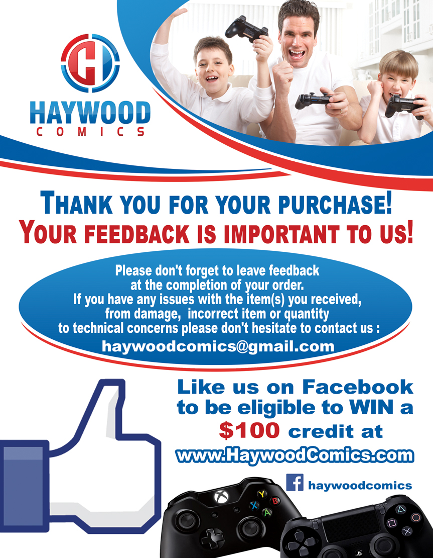 Flyer Design by Maden for Haywood Games LLC | Design #3568911
