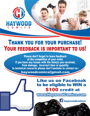 Flyer Design by Maden for Haywood Games LLC | Design: #3568911