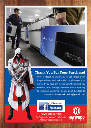 Flyer Design by Sbss for Haywood Games LLC | Design: #3574575