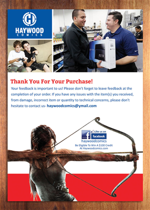 Flyer Design by Sbss for Haywood Games LLC | Design: #3574576