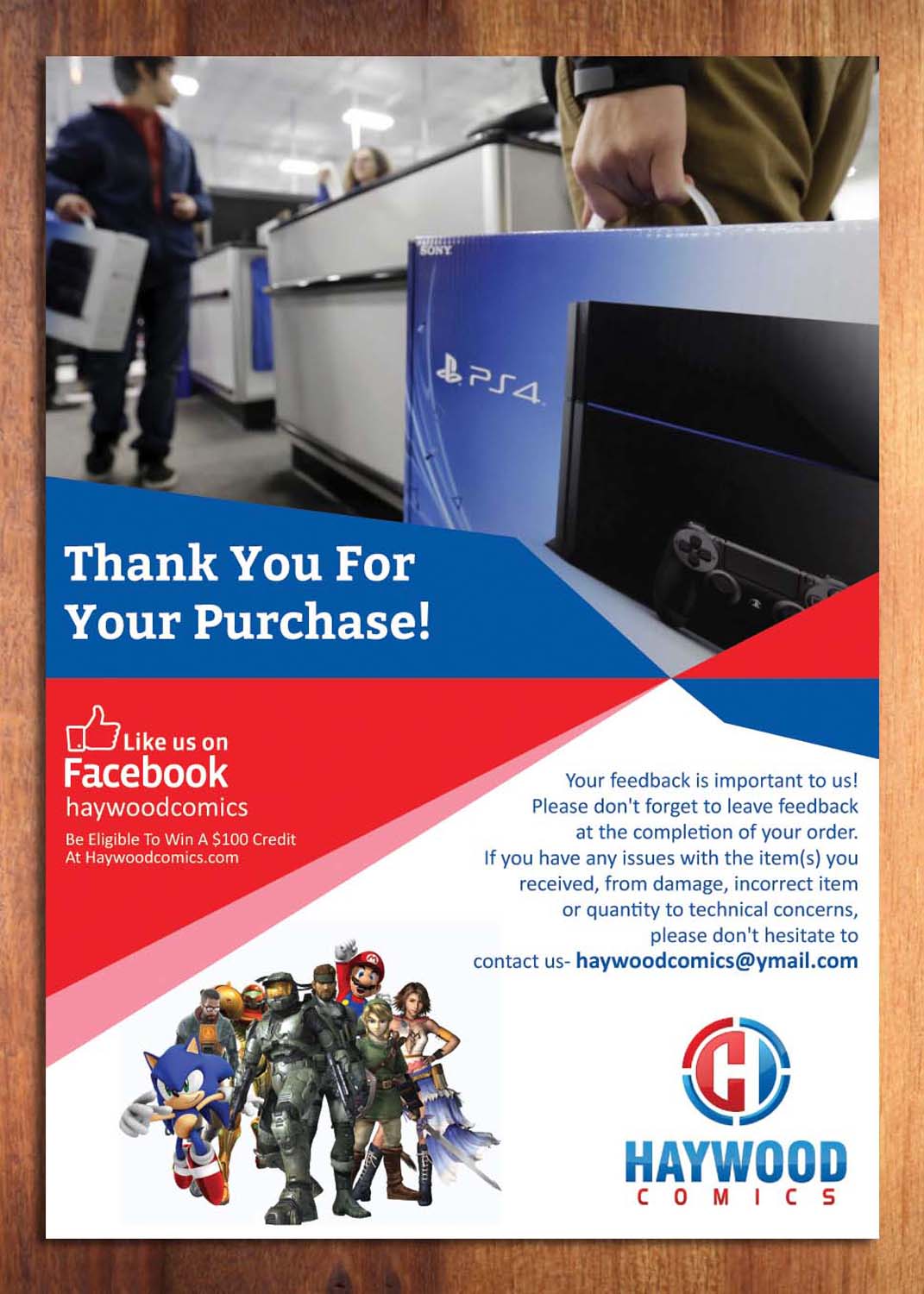 Flyer Design by Sbss for Haywood Games LLC | Design #3574582