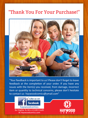 Flyer Design by Sbss for Haywood Games LLC | Design: #3574587