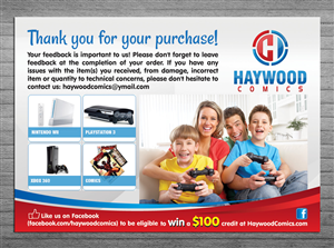 Flyer Design by Sbss for Haywood Games LLC | Design: #3581729