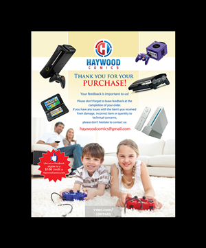 Flyer Design by creative.visuals for Haywood Games LLC | Design: #3556794