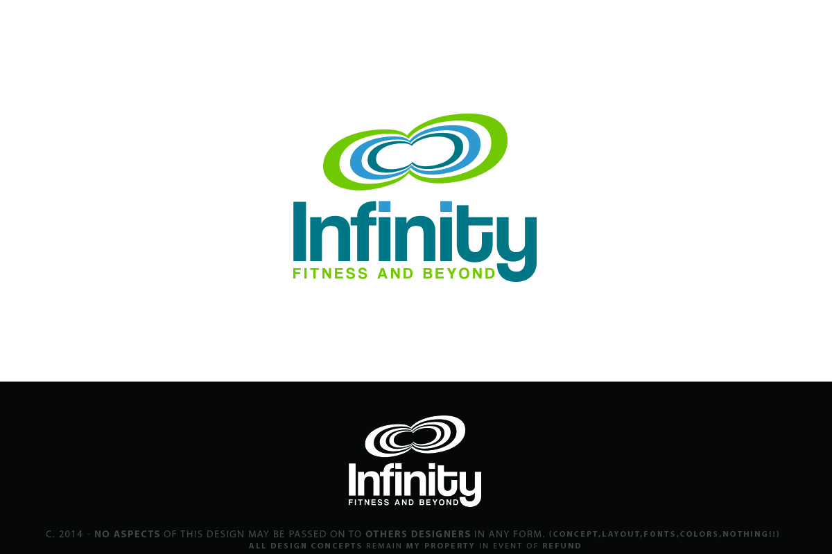Logo Design by Senseless for Infinity Fitness and Beyond... | Design #3552558