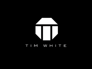 TIM WHITE | Logo Design by Buck Tornado