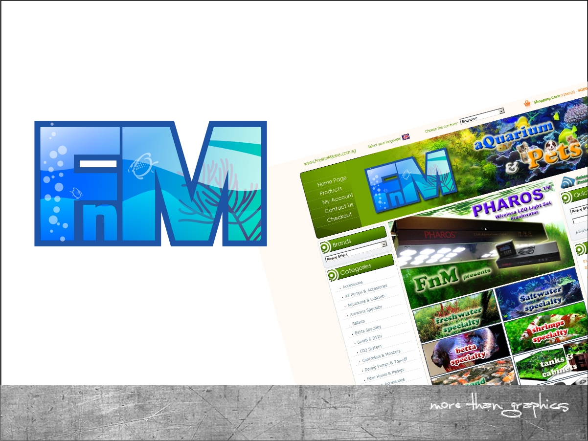 Diseño de Logo por vladst2004 para FRESH N MARINE PTE LTD | Diseño #3559569