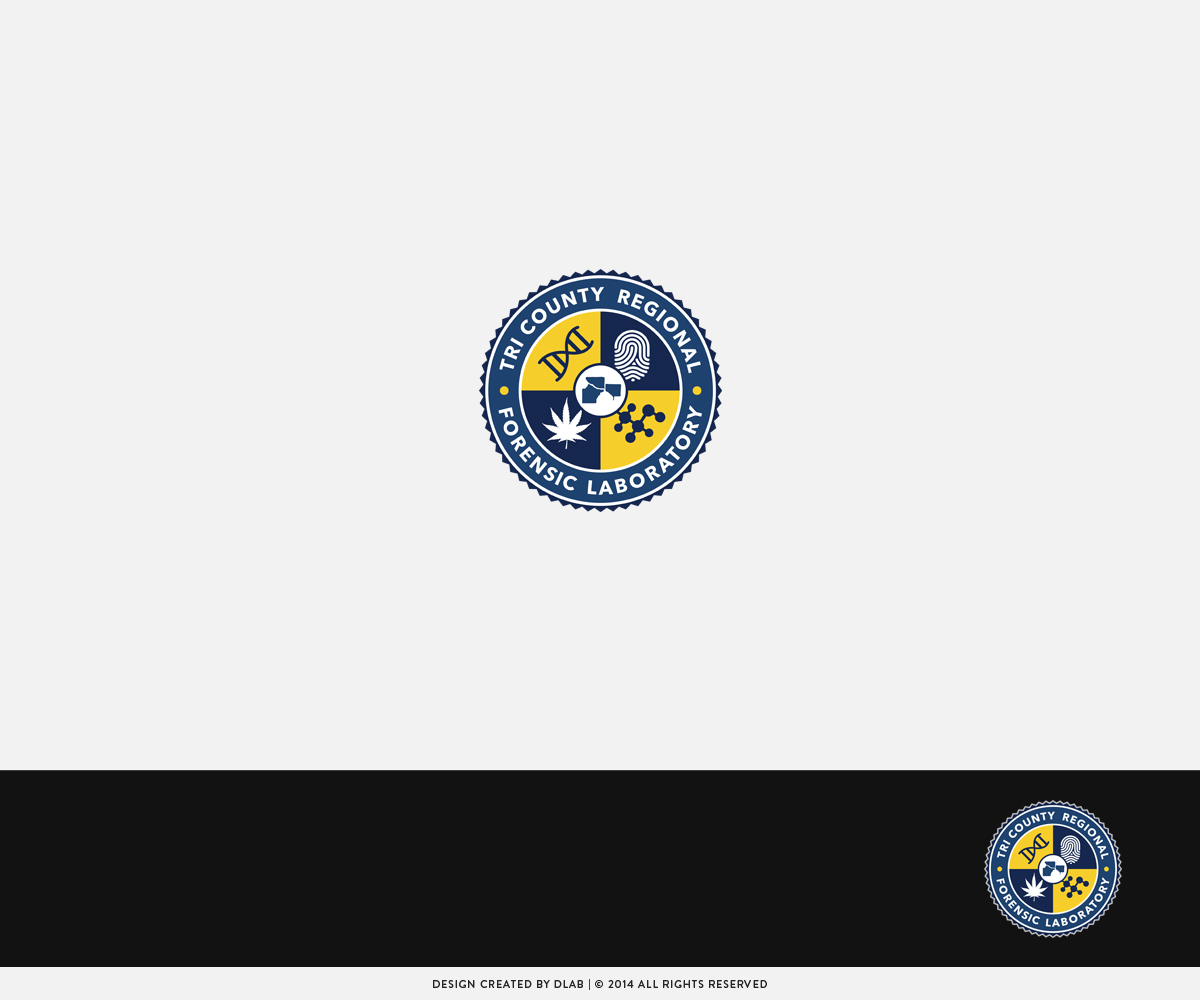 Logo-Design von DLab™ für Tri County Regional Forensic Laboratory | Design #3873849