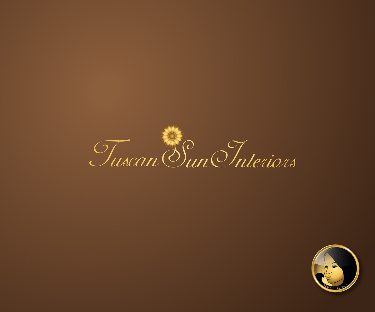 Logo Design by Bella Cosa for Tuscan Sun Interiors | Design #3565469