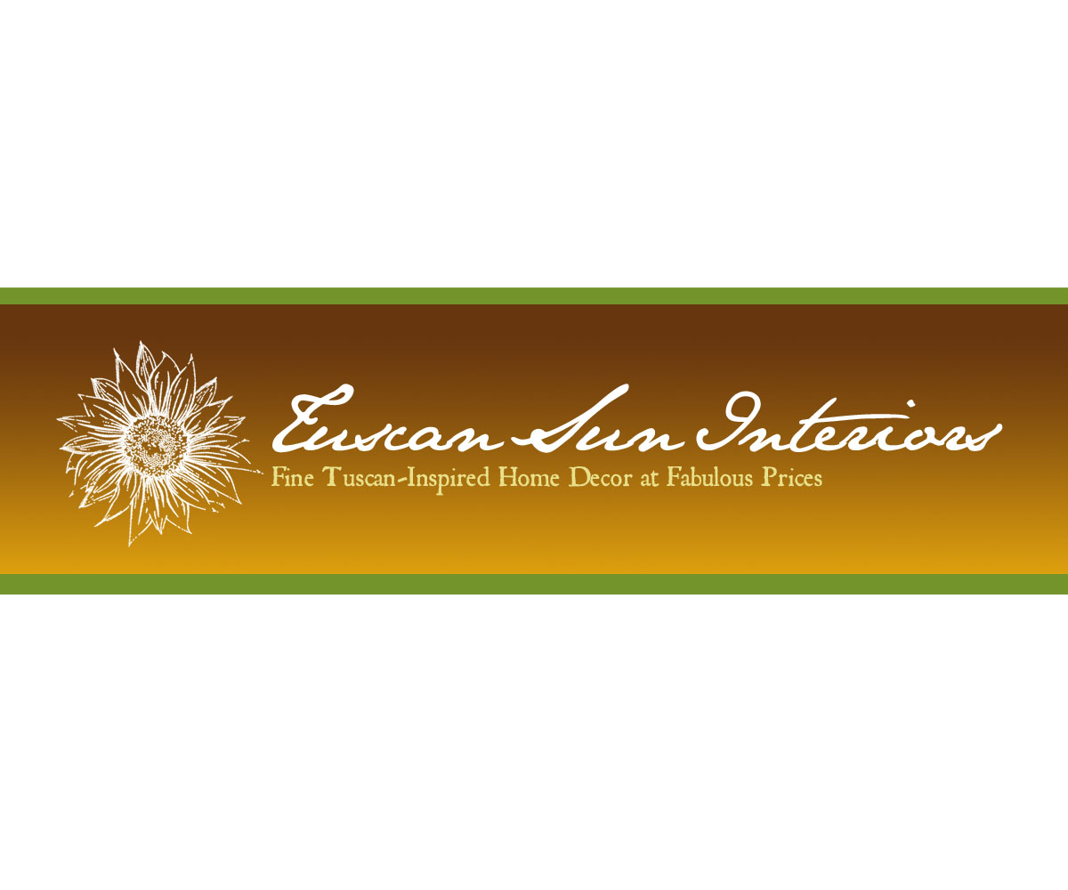 Logo Design by ZETA for Tuscan Sun Interiors | Design #3571479