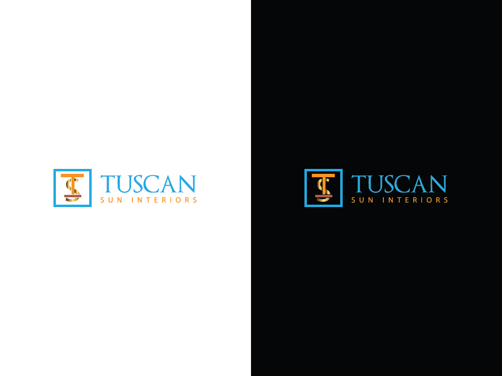 Logo Design by tamizhekumaran for Tuscan Sun Interiors | Design #3555348