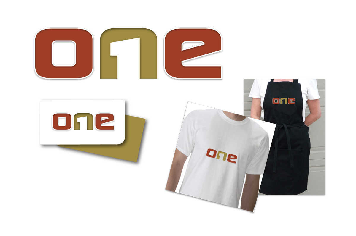 Logo Design by Halfull Media for Restaurant One | Design #914381