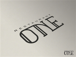 Logo Design by M for Restaurant One | Design: #897156