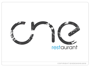 Logo Design by Suzie Q - Q13Designs.com for Restaurant One | Design: #896717