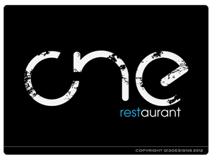 Logo Design by Suzie Q - Q13Designs.com for Restaurant One | Design: #896719