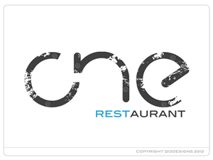 Logo Design by Suzie Q - Q13Designs.com for Restaurant One | Design: #896723