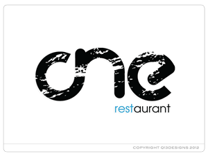 Logo Design by Suzie Q - Q13Designs.com for Restaurant One | Design: #902404