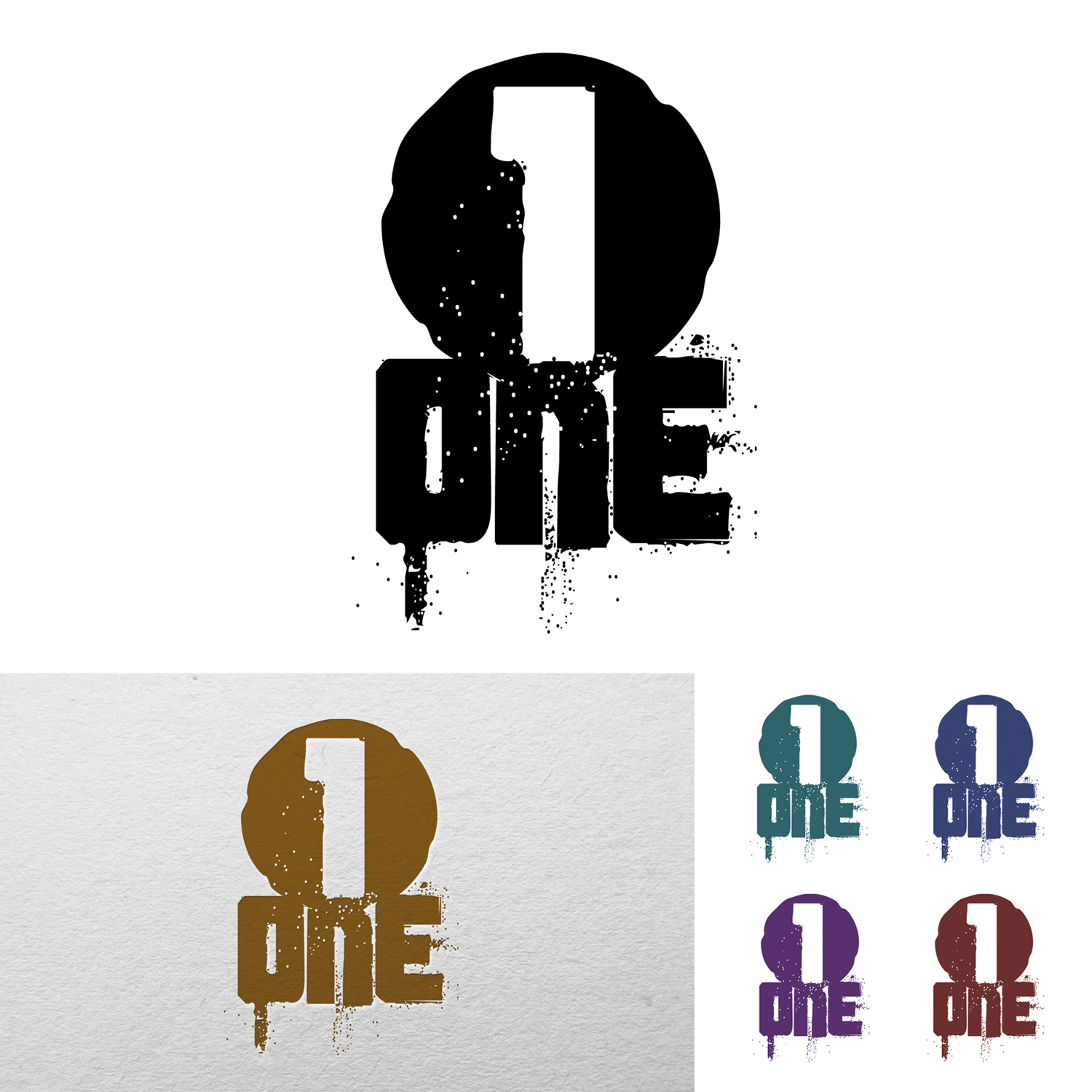 Logo Design by Craig Steel Design for Restaurant One | Design #896914