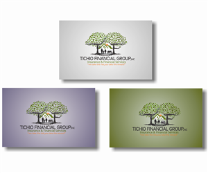 Logo Design by Allende for Tichio Financial Group, Inc. | Design: #3646654