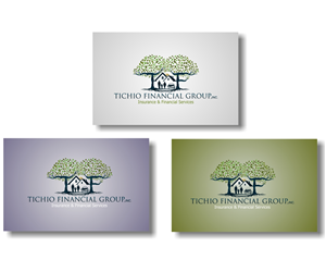 Logo Design by Allende for Tichio Financial Group, Inc. | Design: #3653003