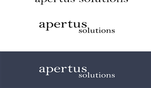 Logo Design by ProLance (Bogdan) for Apertus Solutions | Design: #3627657