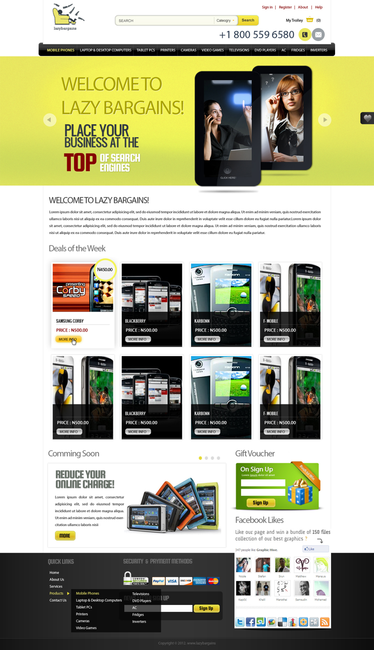 Web-Design von pb für dieses Projekt | Design #900603