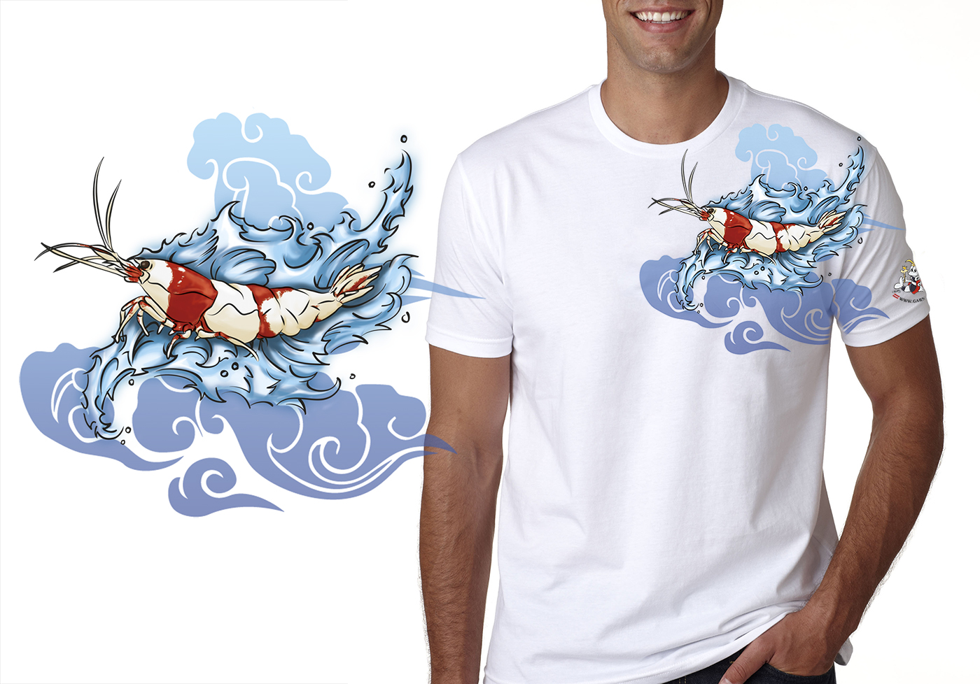 T-shirt Design by dsgrapiko for make aquaristics! e.U. | Design #3619731
