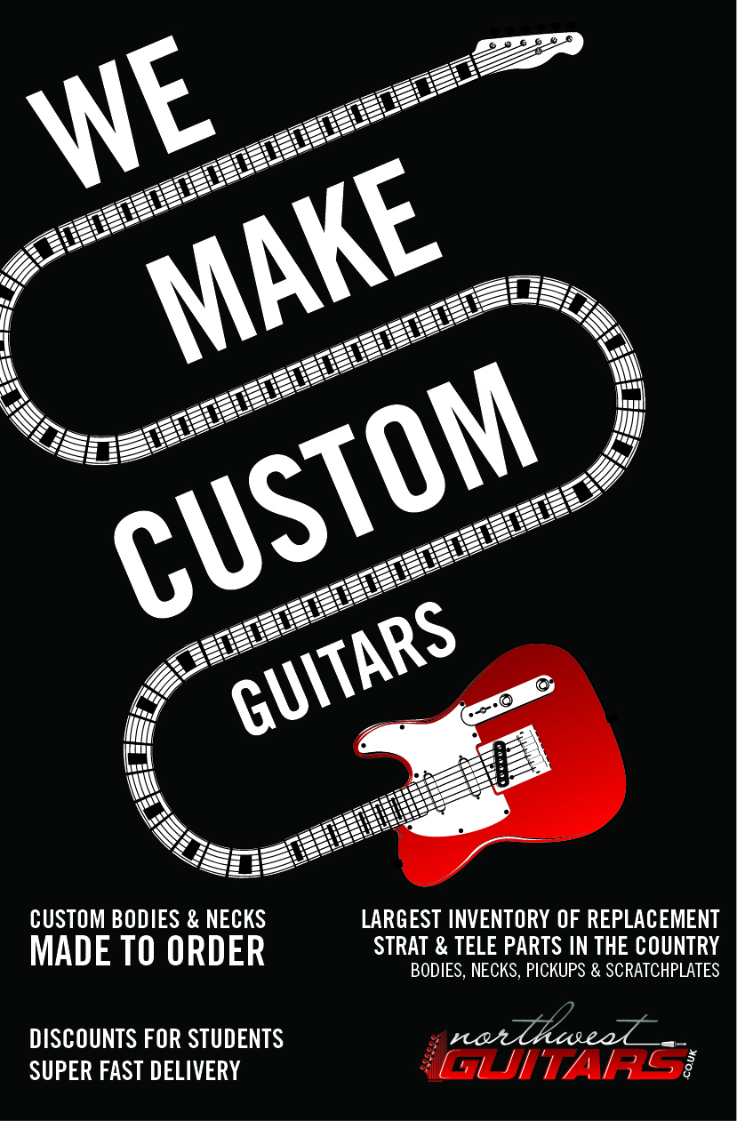 Diseño de Póster por Mike Zuniga para Northwest Guitars | Diseño #94287