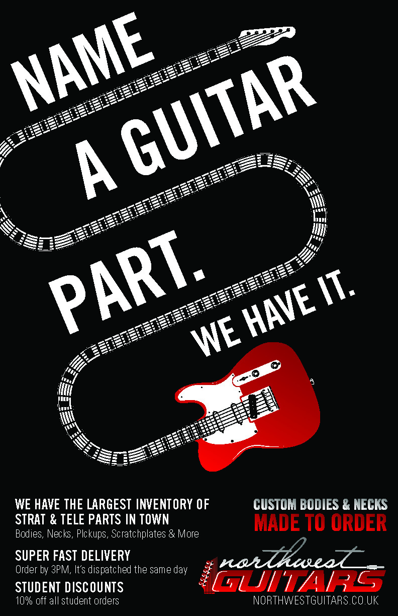 Poster Design by Mike Zuniga for Northwest Guitars | Design #94766