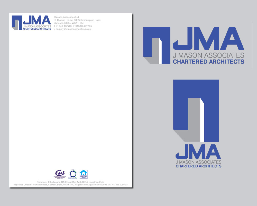 Letterhead Design by mcky//design for J Mason Associates | Design #3593889