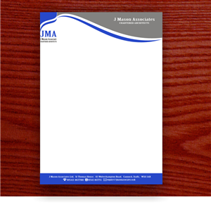 Letterhead Design by MG for J Mason Associates | Design: #3600819