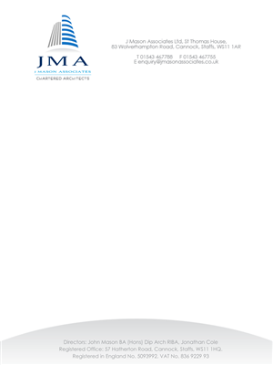 Letterhead Design by madrebonita for J Mason Associates | Design: #3608218
